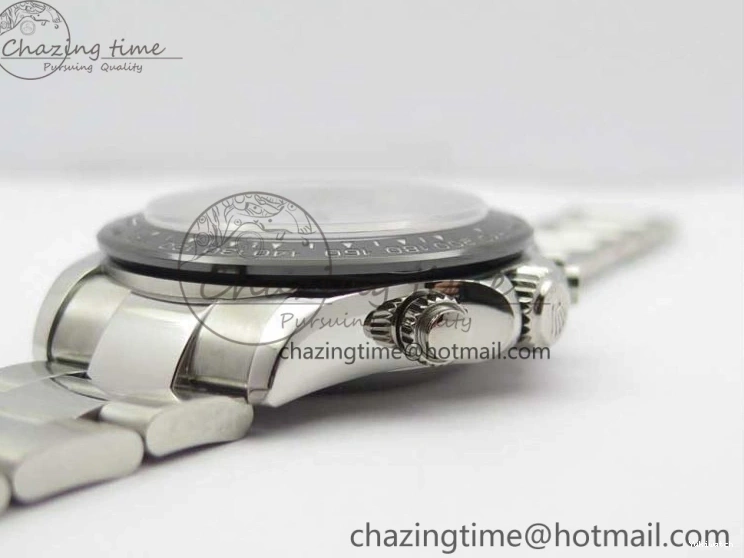 116500 Bracelet Noob Bezel Ceramic Edition Daytona A7750 White SS on 1:1 Dial Best 0520